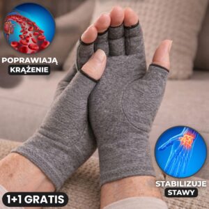 Rękawiczki kompresyjne na dłonie 2szt.