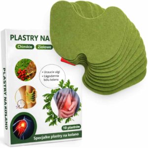 Plastry rozgrzewające na kolana 20szt.